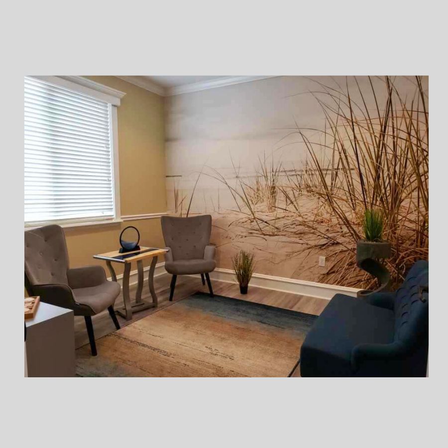 Example of a great Therapy room of Experience Mental Wellness. 1461 E 840 N Orem UT
